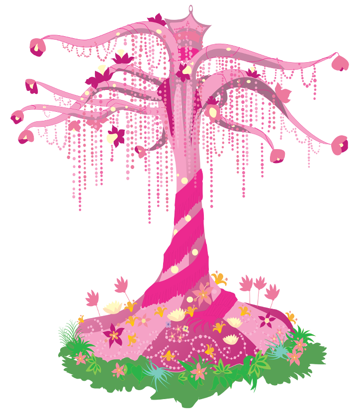 pink tree